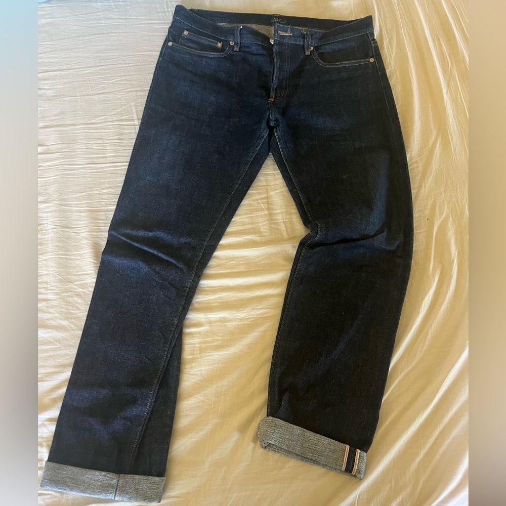 A.P.C. Men's Slim Straight Jeans - Indigo